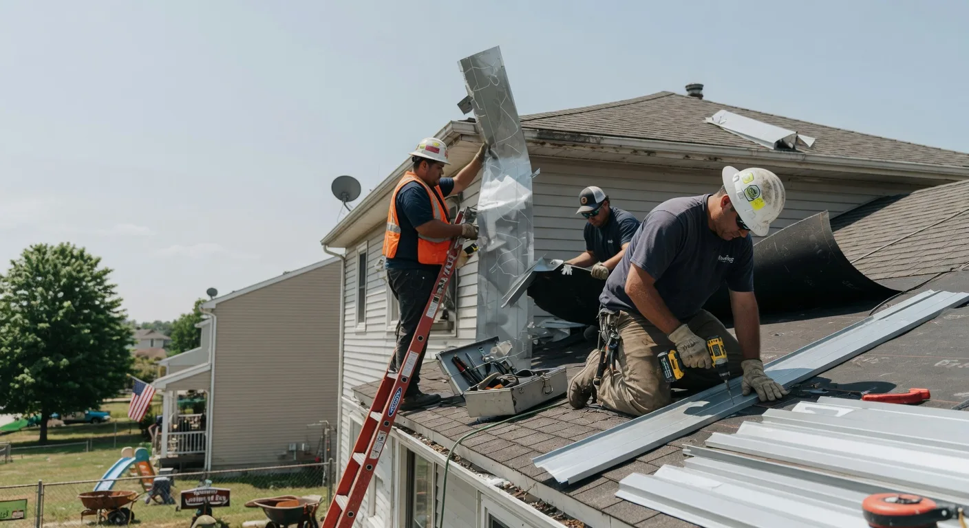 Metal Roofing Installation in Des Moines, WA near me